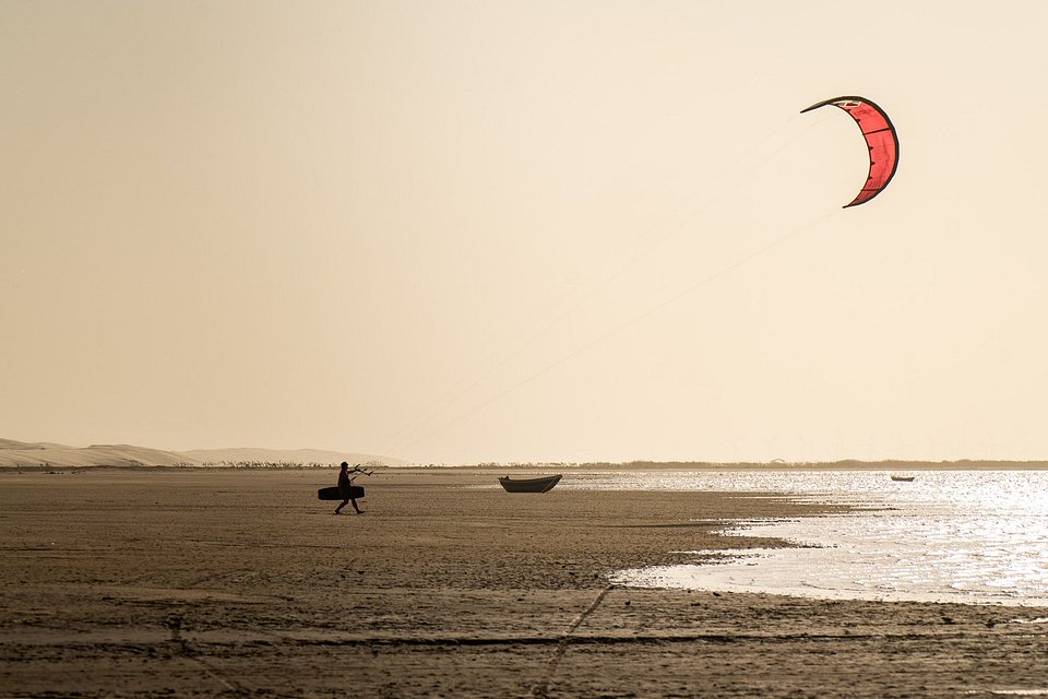 Do Preá ao Arpoador: por terra, helicóptero ou downwind